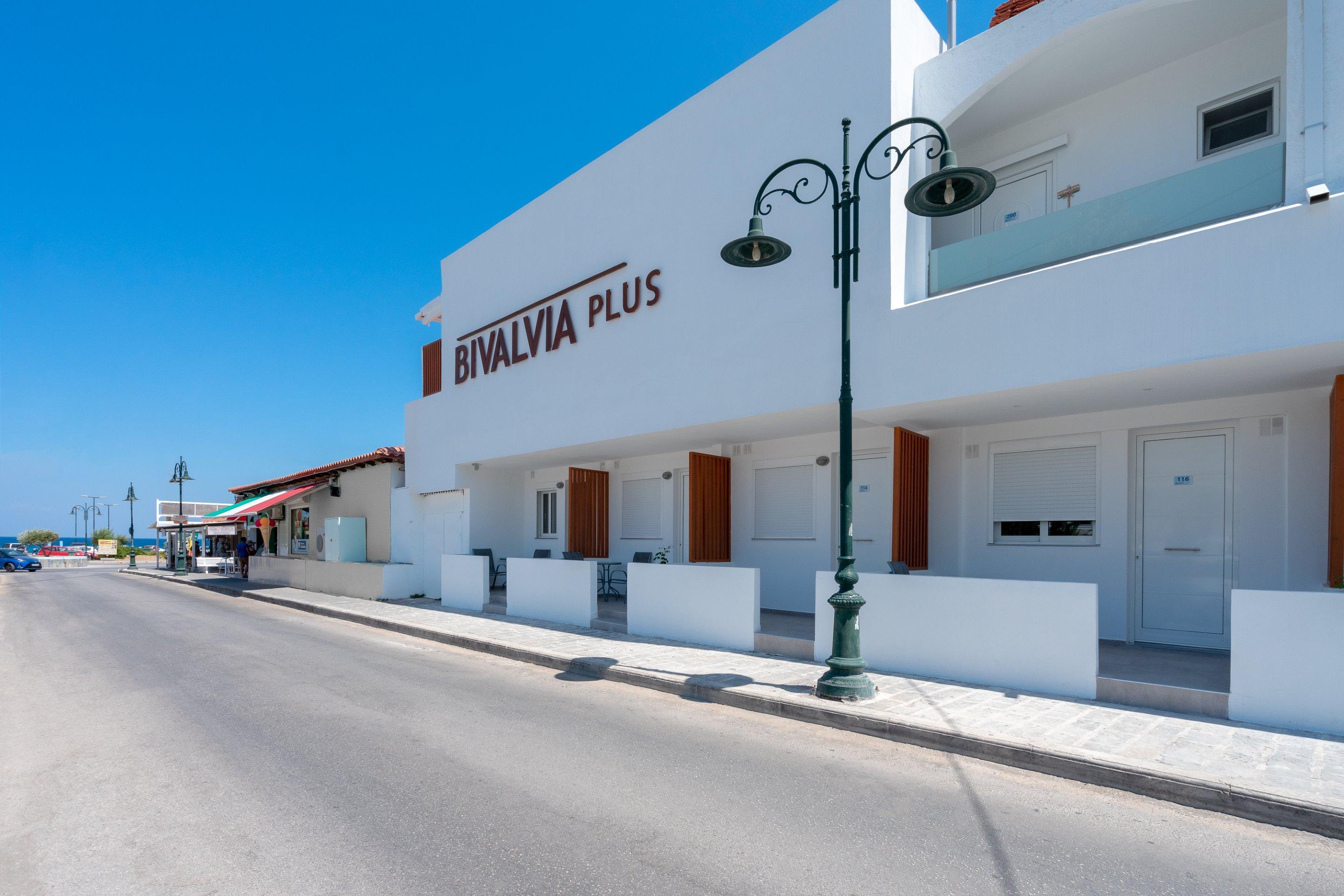 Bivalvia Beach Plus Faliraki Bagian luar foto
