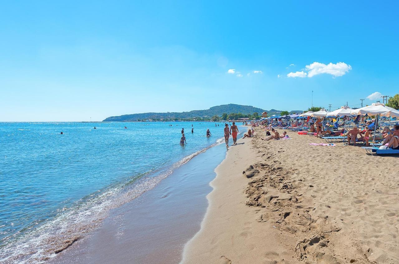 Bivalvia Beach Plus Faliraki Bagian luar foto