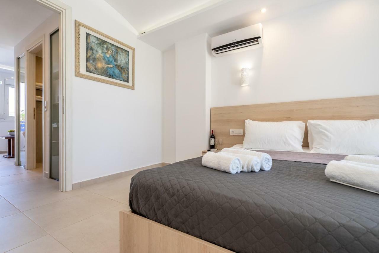 Bivalvia Beach Plus Faliraki Bagian luar foto